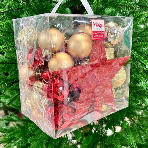 Готовые наборы ёлочных шаров